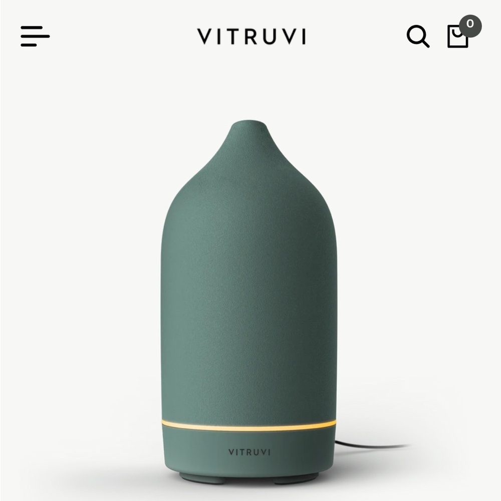 Vitruvi Stone Diffuser in Sea